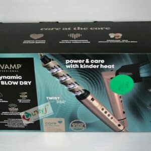 Unityj Uk Beauty Used REVAMP Dynamic Radiance Pro Blow Dry Ionic Hot Air Styler – 7 In 1 908