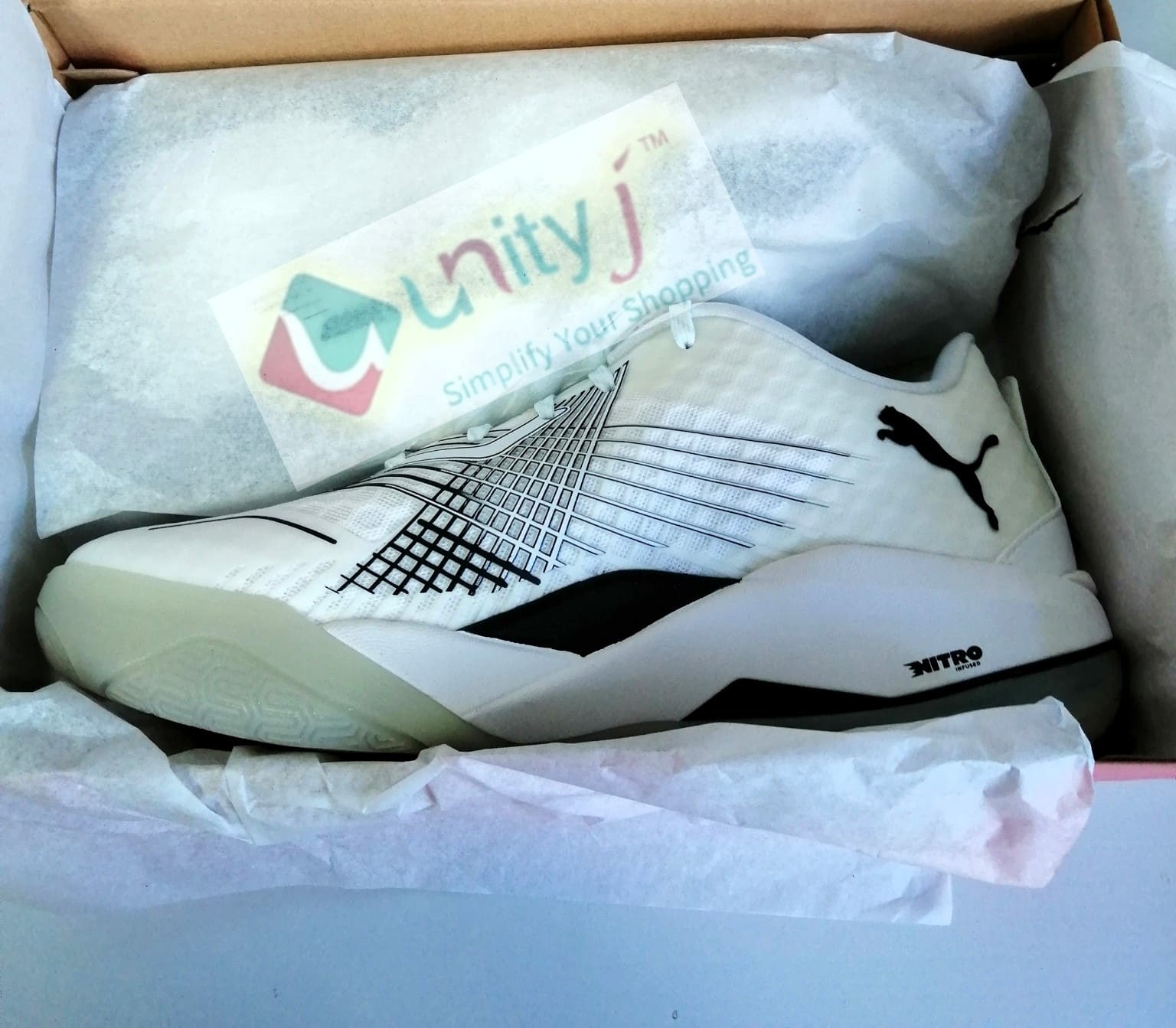 Unityj Uk Clothing PUMA Unisex's Eliminate Power Nitro II Indoor Court Shoe White 3 69 Unityj Uk Clothing PUMA Unisex's Eliminate Power Nitro II Indoor Court Shoe White 3 69
