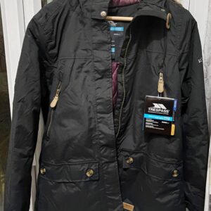 Unityj Uk Clothing Trespass Womens Waterproof Parka Jacket Clea With Hood, Size Large 55