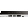 D‑Link 24 Port Gigabit Managed Switch DGS‑1210‑26 – 26‑Port Smart L2+ with 2x SFP, Fanless, Static Routing, Surveillance Mode for Business Networks, Server Rooms, Offices