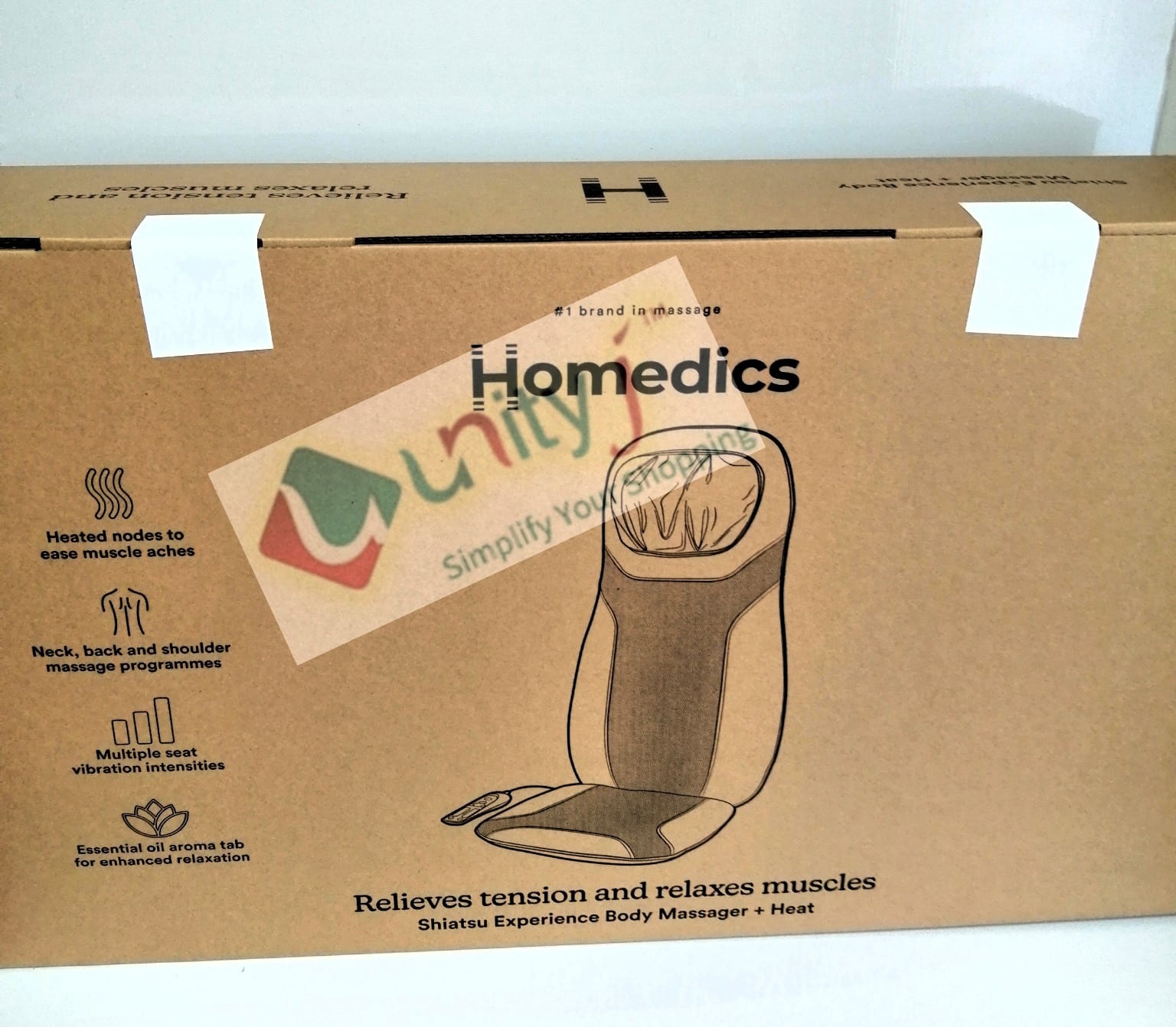 Unityj Uk Health HoMedics Shiatsu Massage Chair With Deep Heat 1 719 Unityj Uk Health HoMedics Shiatsu Massage Chair With Deep Heat 1 719