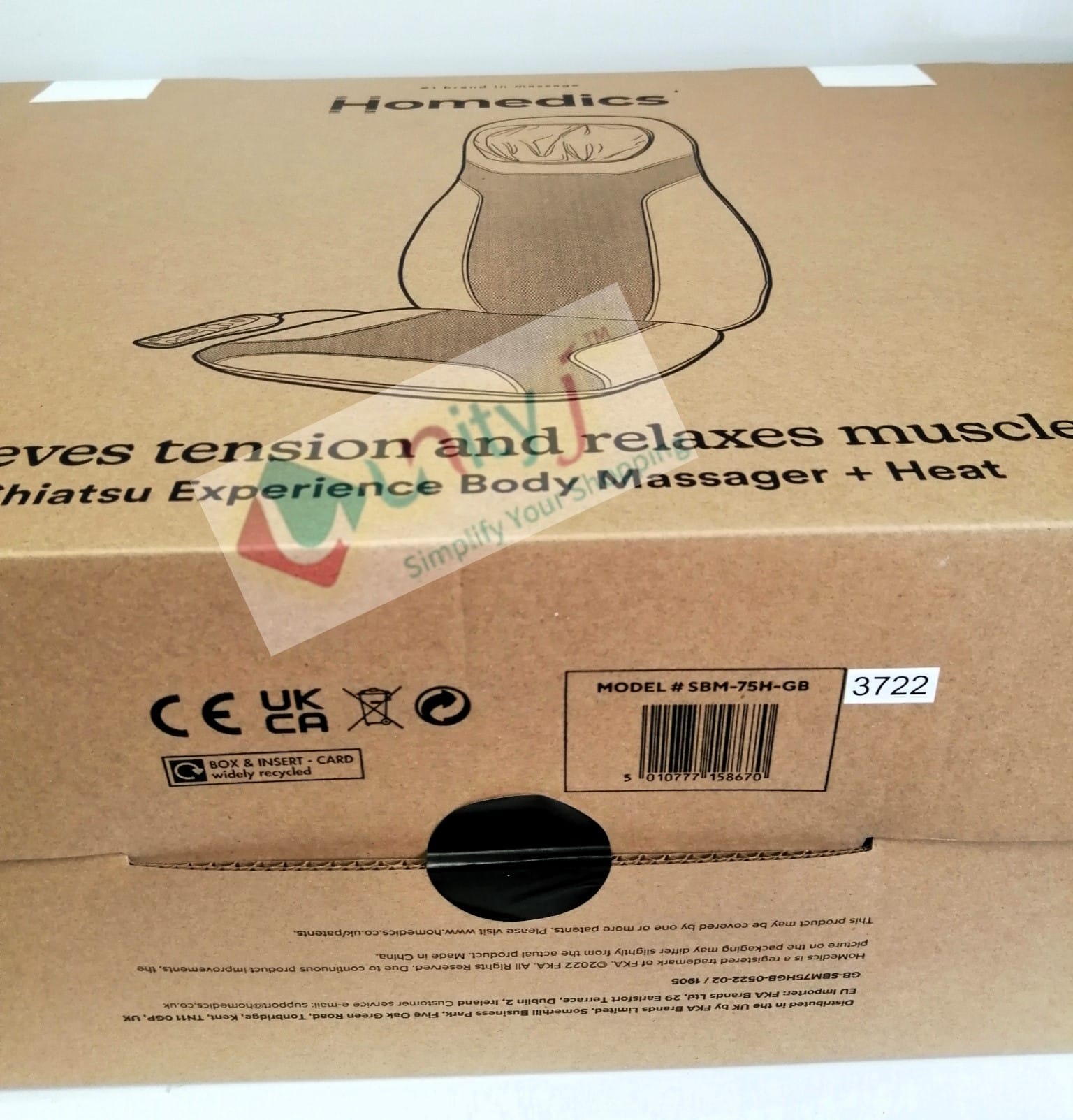 Unityj Uk Health HoMedics Shiatsu Massage Chair With Deep Heat 2 720 Unityj Uk Health HoMedics Shiatsu Massage Chair With Deep Heat 2 720