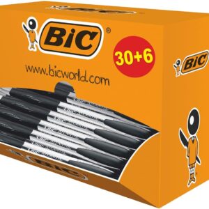 Unityj Uk Office BIC Atlantis Retractable Ballpoint Pens 764