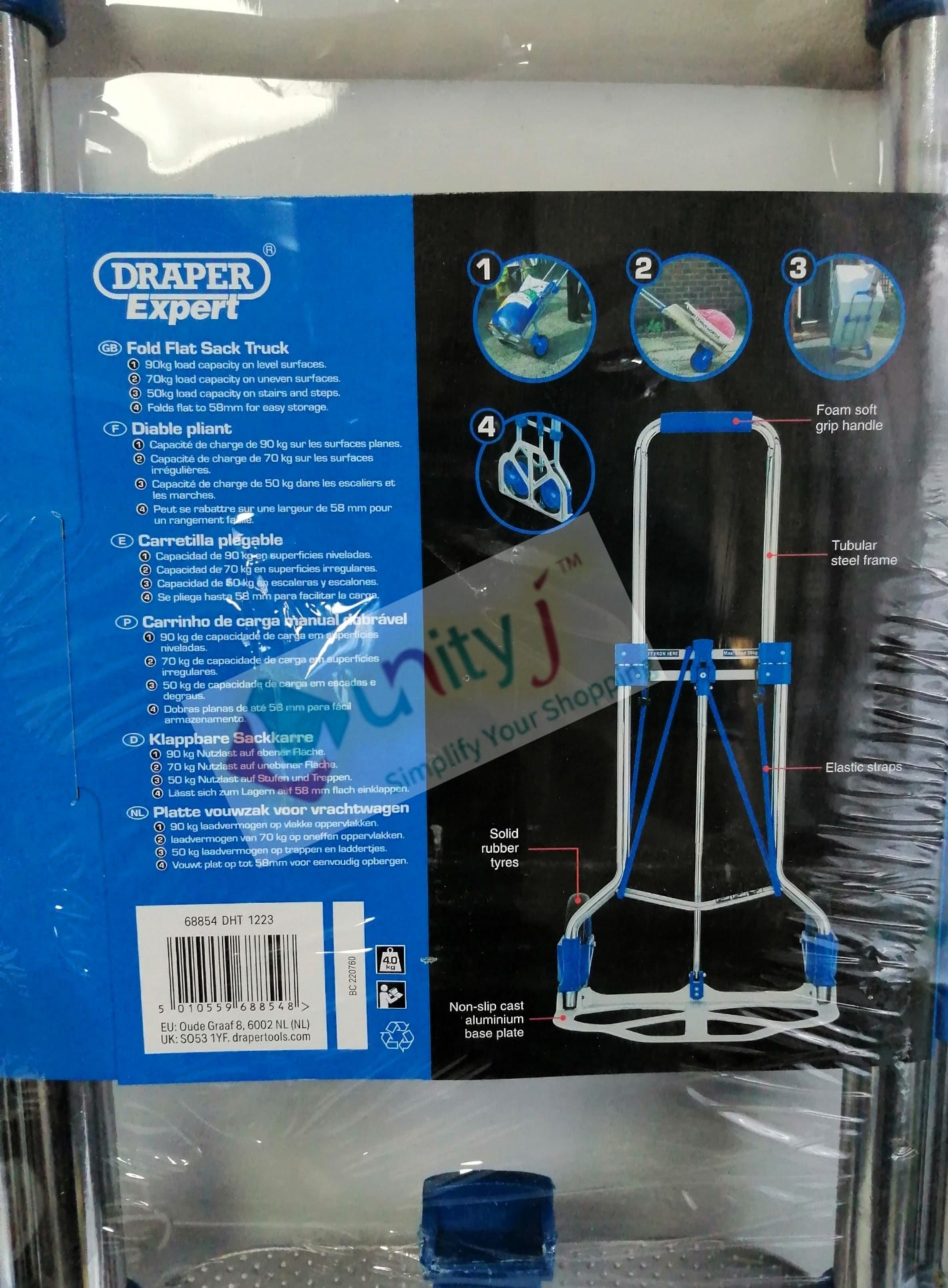 Unityj Uk Tools Draper 68854 Hand Truck 1 392 Unityj Uk Tools Draper 68854 Hand Truck 1 392