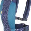 Badabulle Baby Carrier Newborn to Toddler – Ergonomic Infant Baby Sling with Front & Back Carrying Options, Adjustable Padded Straps & Waist Belt, Breathable Soft Fabric, Foldable Compact Design, Machine Washable, Easy & Go Suitable from Birth to 15kg