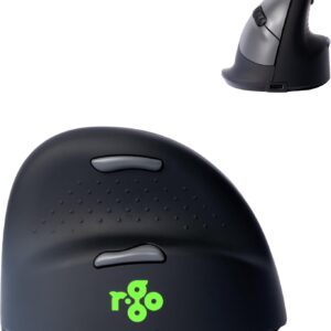 Unityj Uk Computers R‑Go Vertical Ergonomic Wireless Rechargeable Mouse 2408