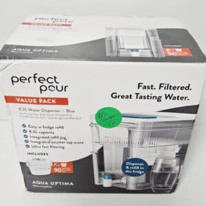 Unityj Uk Kitchen Appliances Aqua Optima Perfect Pour Filtered Water Dispenser 8.2L 2457