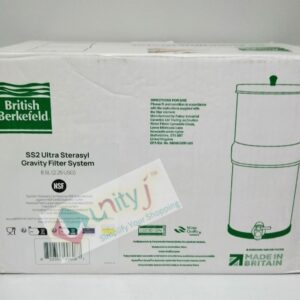 Unityj Uk Kitchen Appliances British Berkefeld 8.5L Stainless Steel Gravity Water Filter System 2419