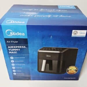 Unityj Uk Kitchen Appliances Midea Air Fryer With Visible Window 5L 2442